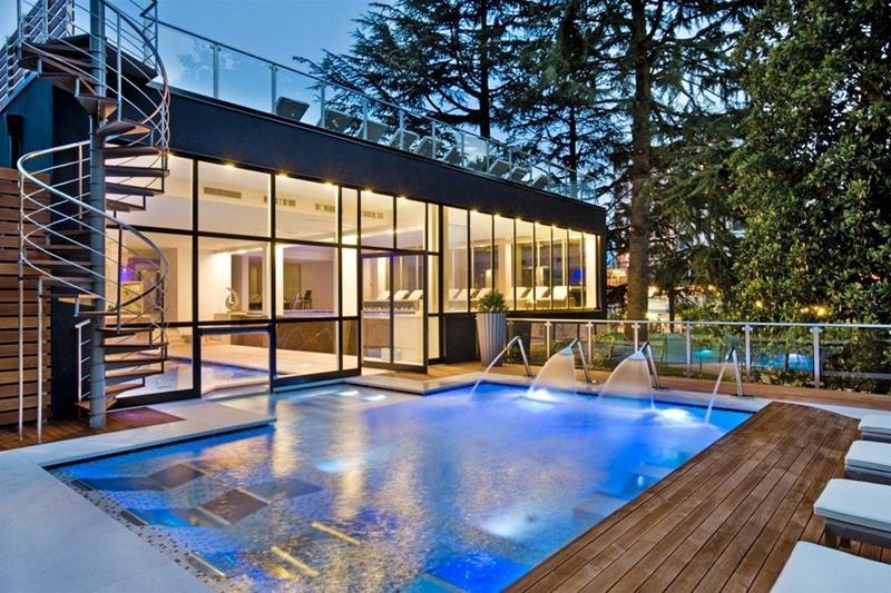 Rizzi Aquacharme Hotel & Spa Darfo Boario Terme Bagian luar foto